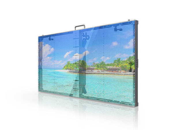 Outdoor transparent screen